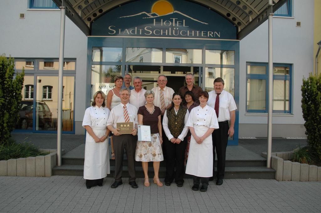 Akzent Hotel Stadt Schluechtern ***S Exteriér fotografie